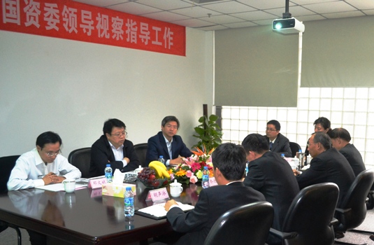 北京市国资委、、国资公司向导到asiagame视察指导事情