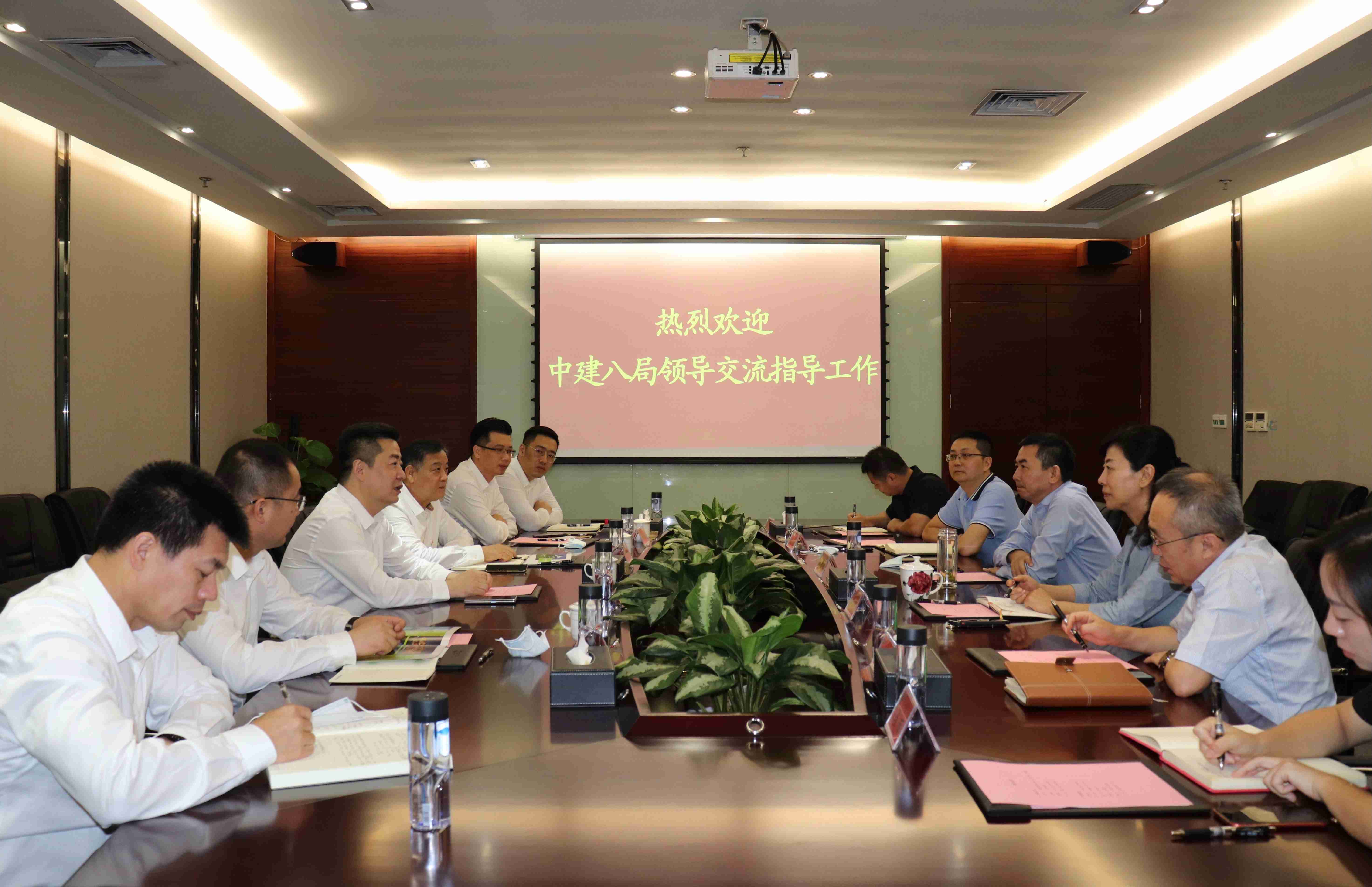 中国修建第八工程局向导到访asiagame